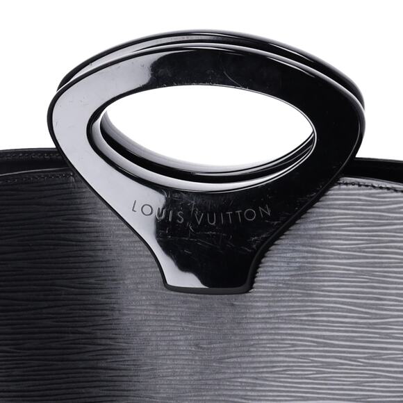 Louis Vuitton Noctambule Epi Handbag M54522 Noir Leather LV logo Engraved - Picture 2 of 7